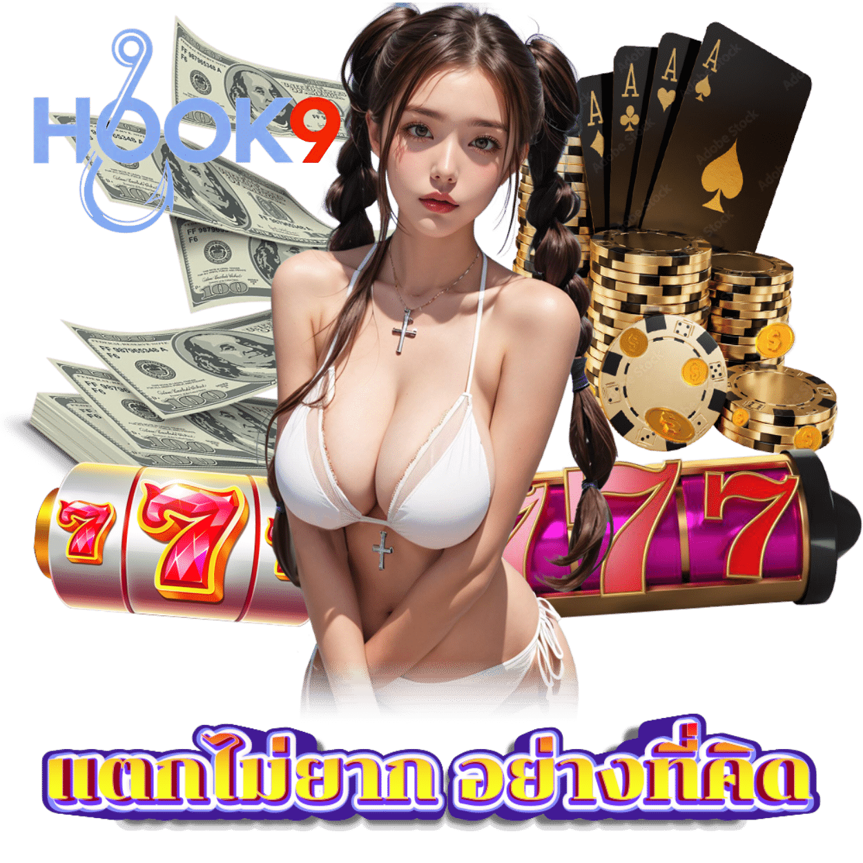 HOOK9 สล็อต แจ็คพอตแตกไว